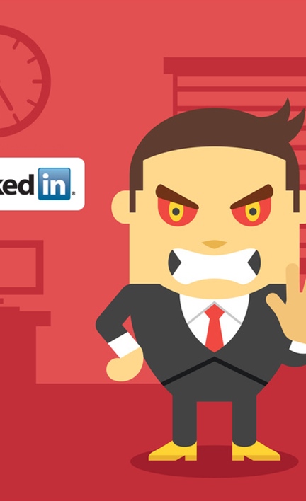 Can an employer force an ex-employee to change their LinkedIn profile?