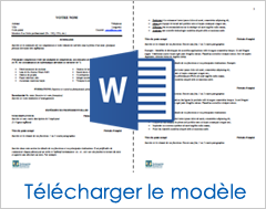 Télécharger un modèle de CV