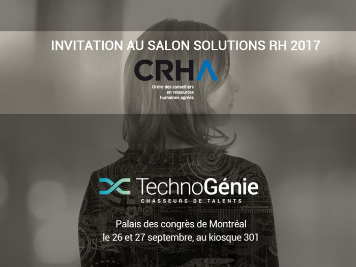 Invitation au Salon Solutions RH 2017